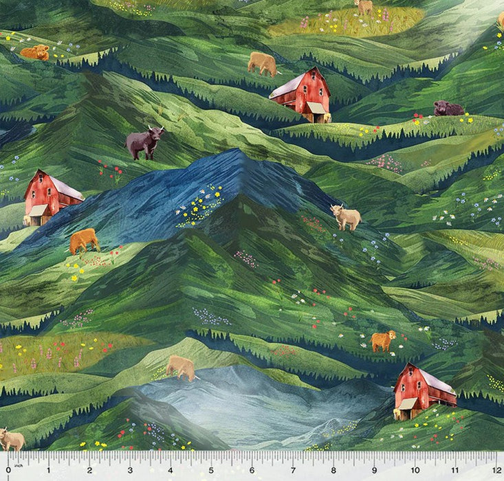 Highland Hooves - Pasture Green