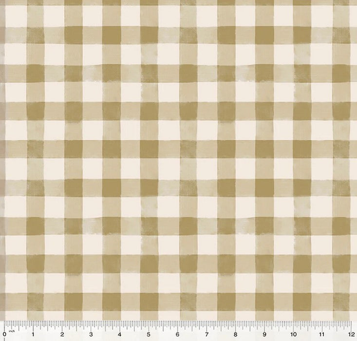 Highland Hooves - Gingham Wheat