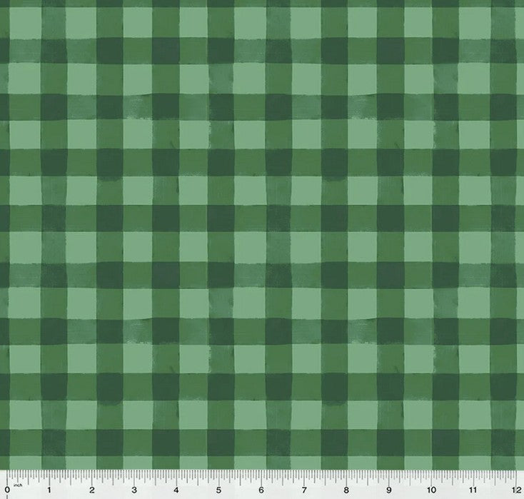 Highland Hooves - Gingham Grassland