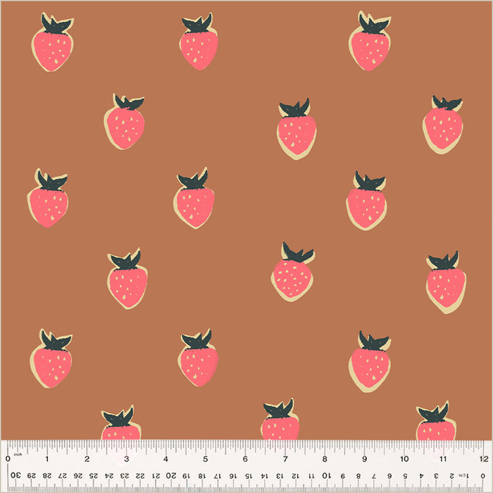 Strawberries - 108" Wide Wild Rose