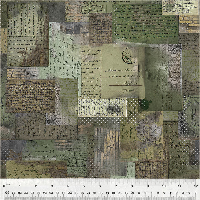 Boho Chick - Ephemera Dusty Green