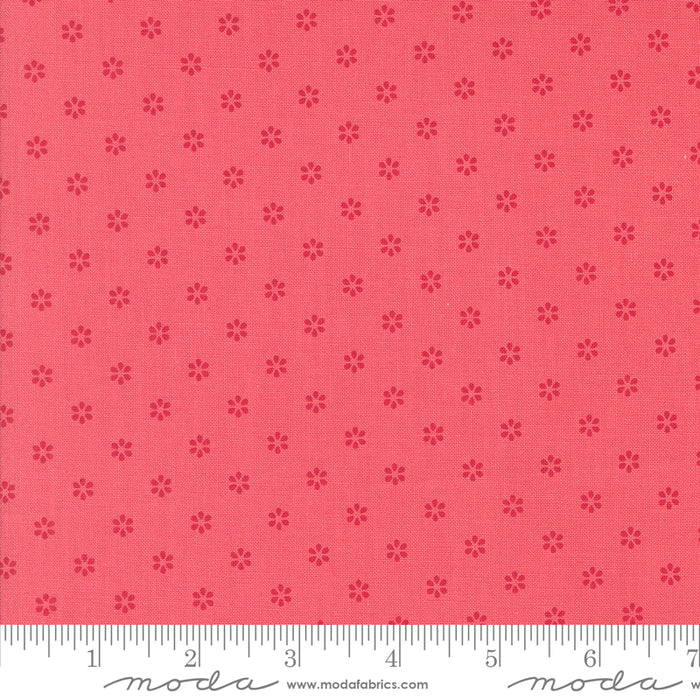 Summertime - Small Floral Dark Pink