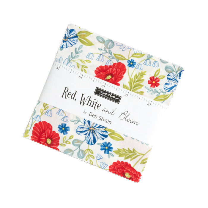 Red, White and Bloom! Charm Pack