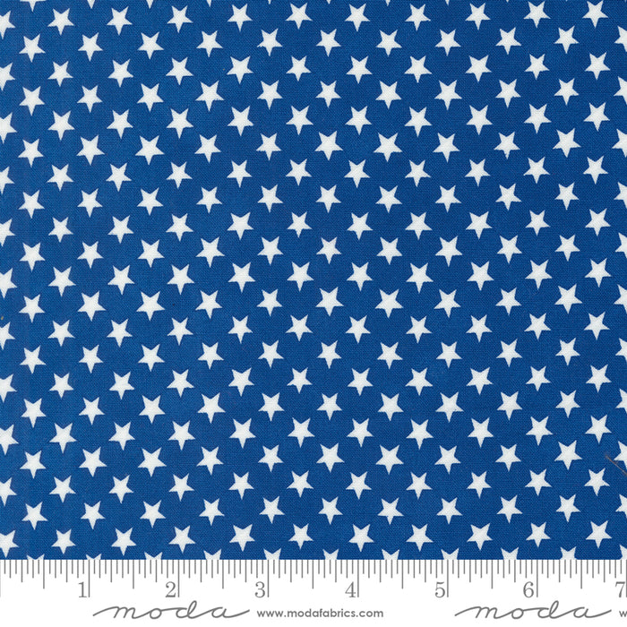 Red White & Bloom - Stars In A Row Midnight Blue