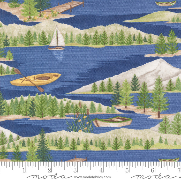 On Lake Time - Landscape Deep Water