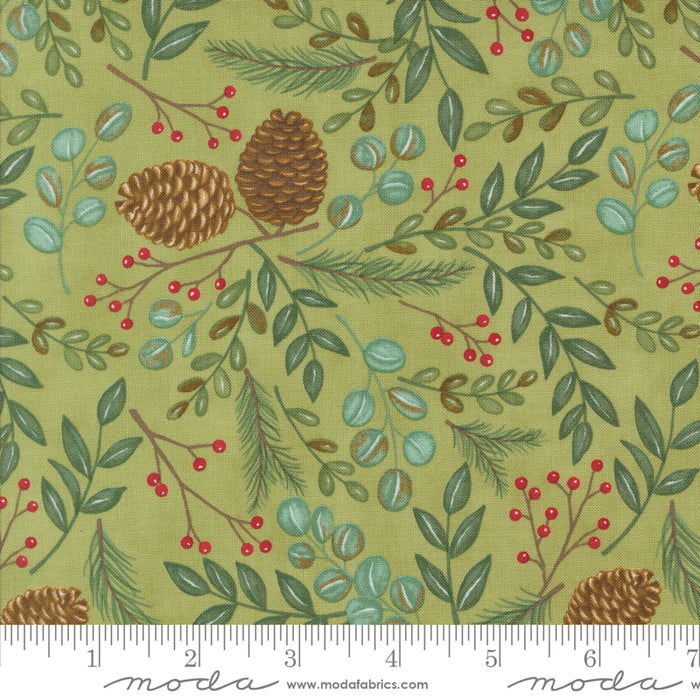 Winter Friends - Woodland Greenery Holly