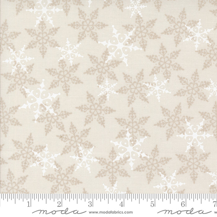 Winter Friends - Falling Snowy White