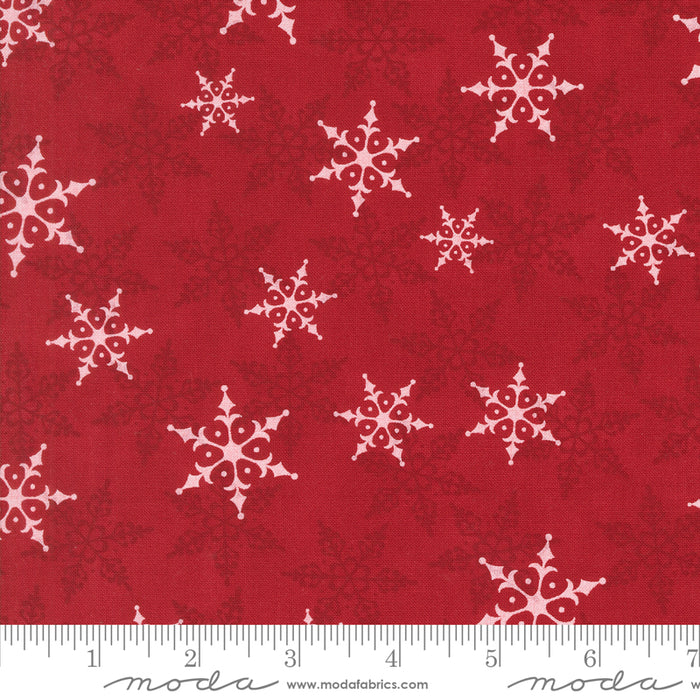 Winter Friends - Falling Snow Berry Red