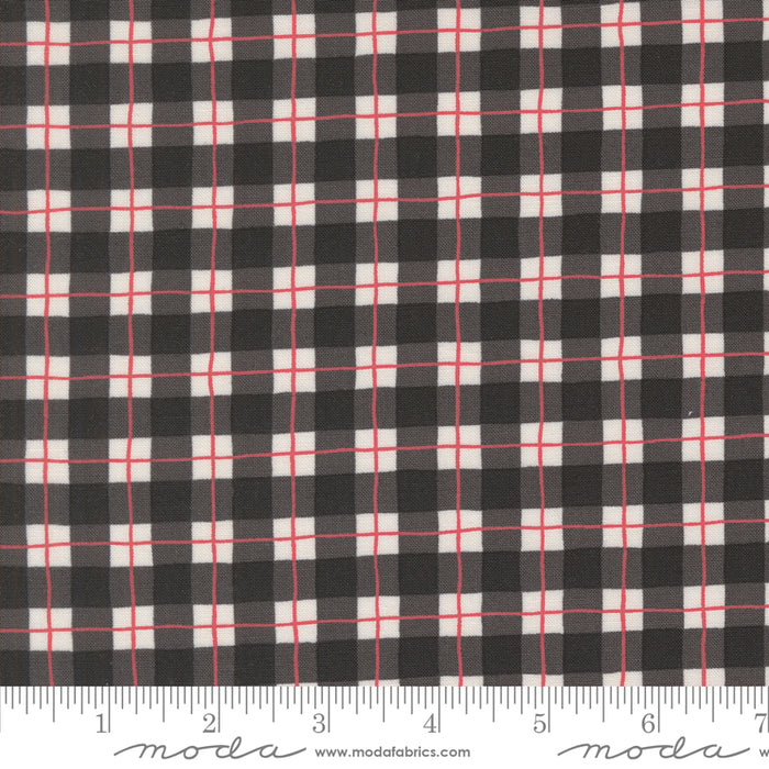 Winter Friends - Checks & Plaids Charcoal