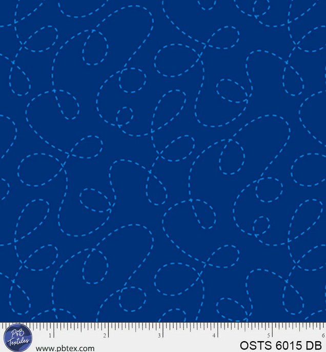 One Stitch Two Stitch - Dark Blue