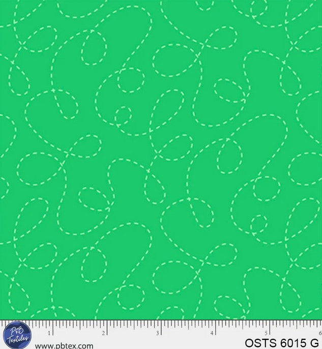 One Stitch Two Stitch - Green