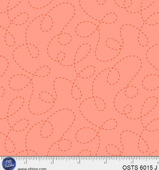 One Stitch Two Stitch - Salmon