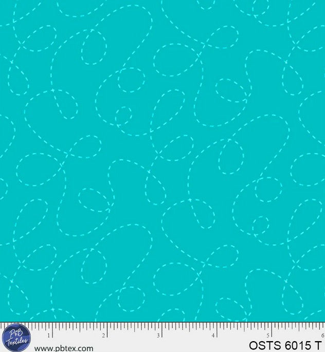 One Stitch Two Stitch - Turquoise