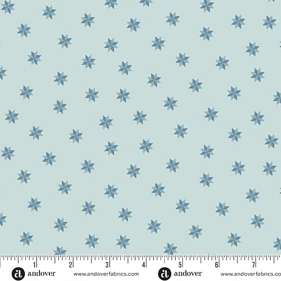 Sewing Bird - Le Moyne Star Bluebonnets