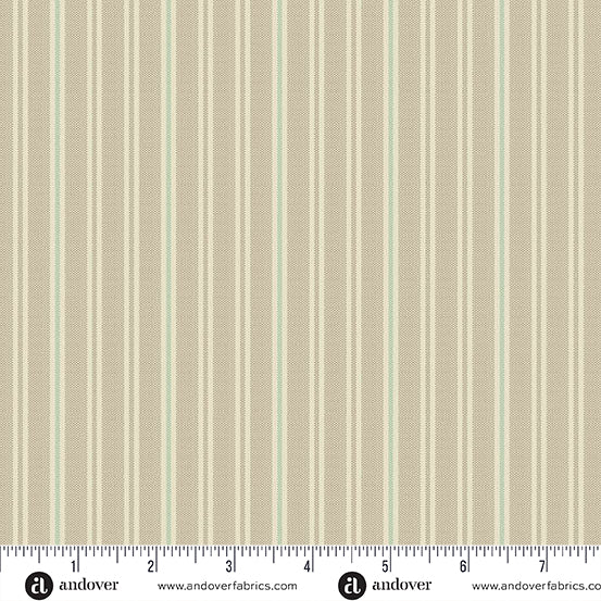 Quiltessential - Double Stripe Fern