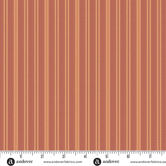 Quiltessential - Double Stripe Terracotta