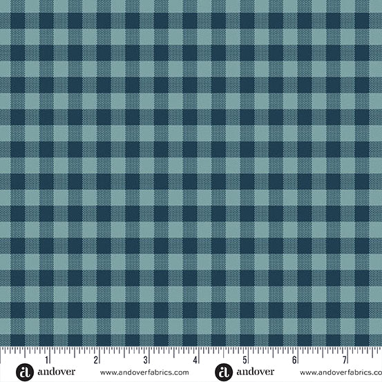 Quiltessential - Gingham Indigo