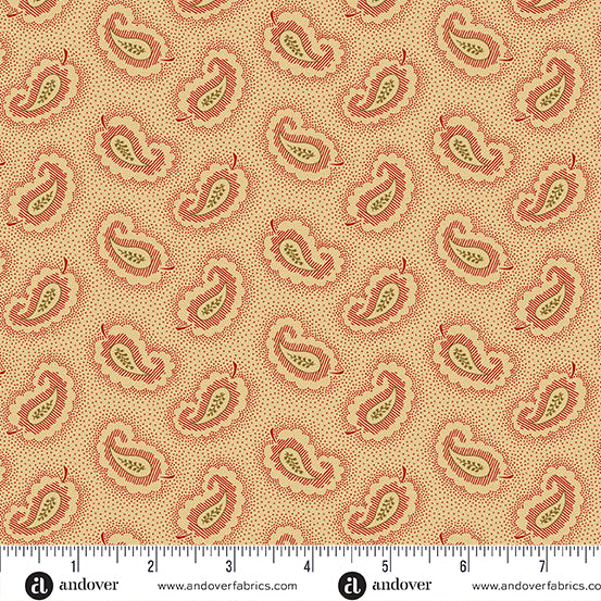 Carolina - Paisley Red