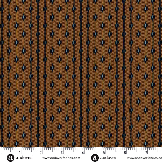 Carolina - Dotty Stripe Brown