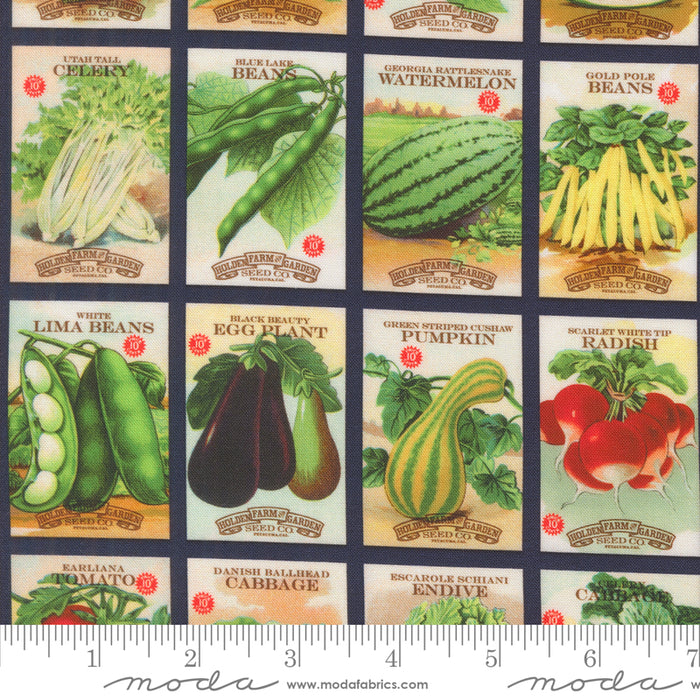 Farm & Garden - Novelty Seed Packets Indigo