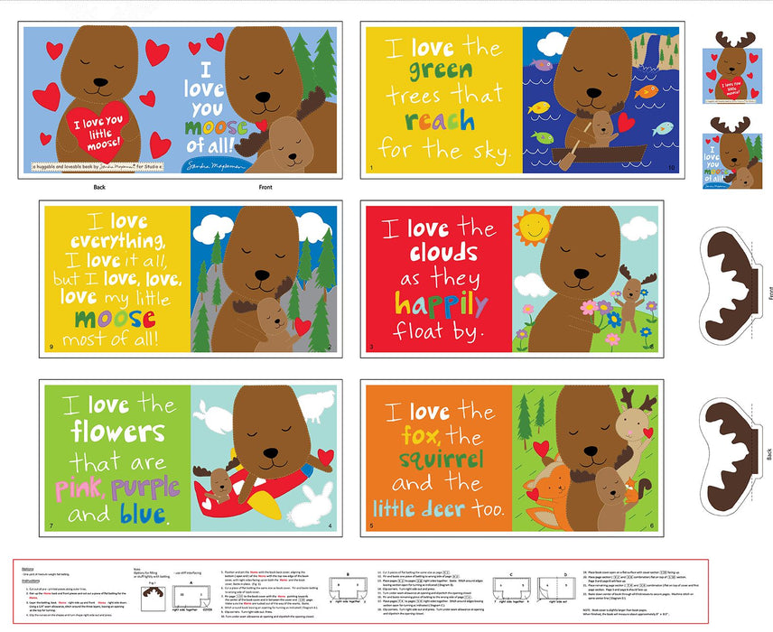 Huggable & Loveable 14 - I Love You Moose