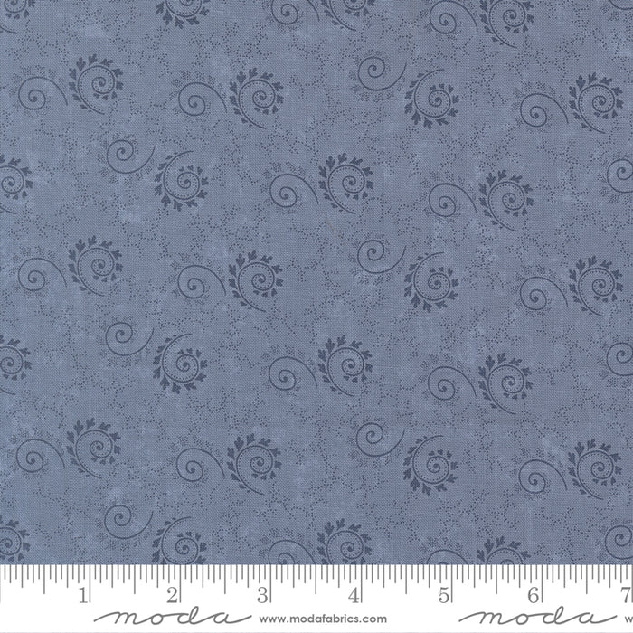 Bluebird's Nest - Swirls & Twirls Light Blue