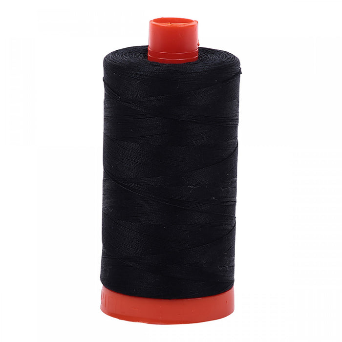 Aurifil 50 wt. Cotton Thread - Black