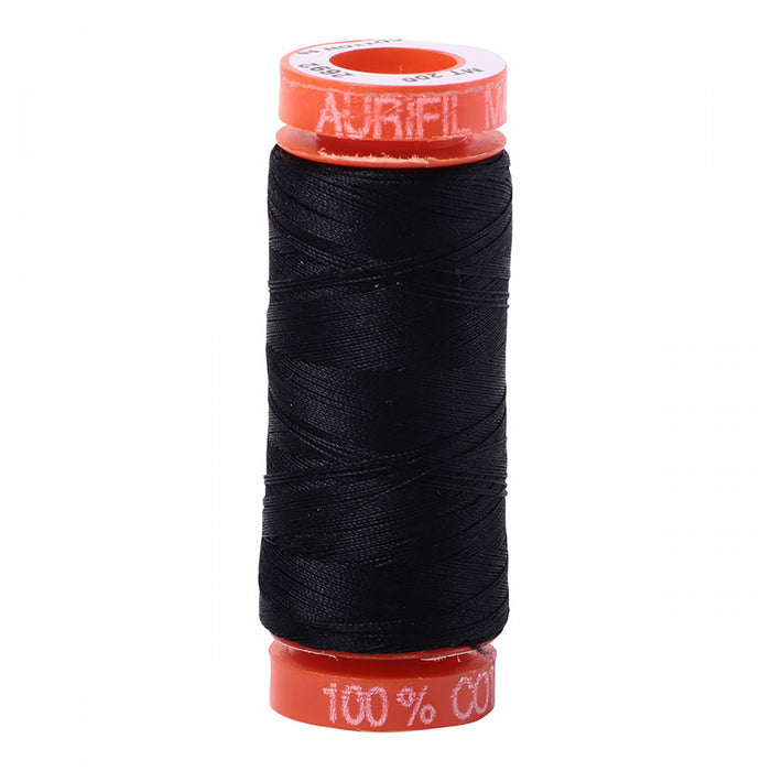 Aurifil 50 wt. Cotton Thread - Black