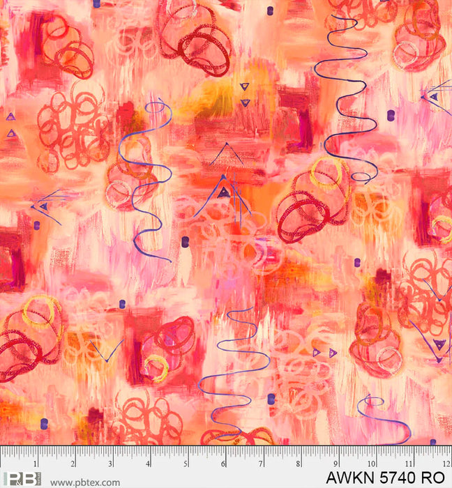 Awakening - Abstract Orange