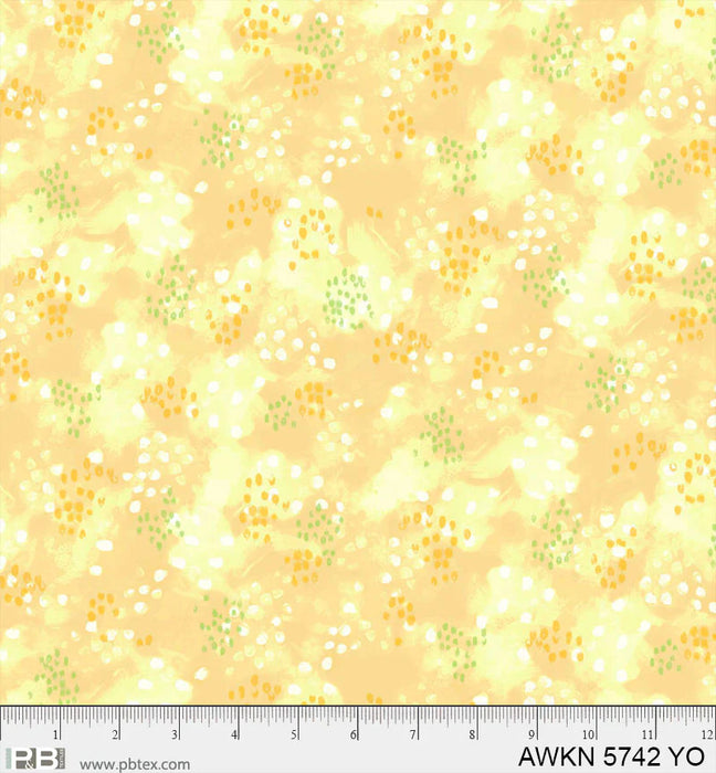 Awakening - Dotty Spotty Yellow
