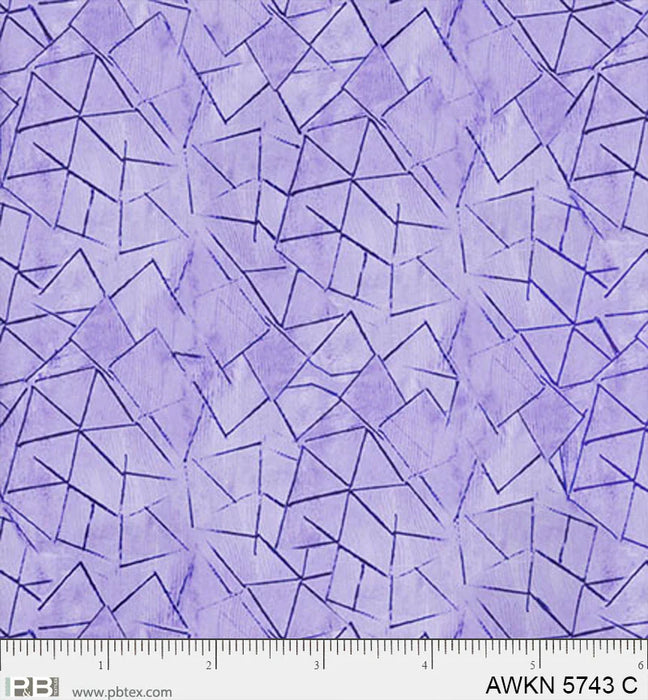 Awakening - Angular Purple