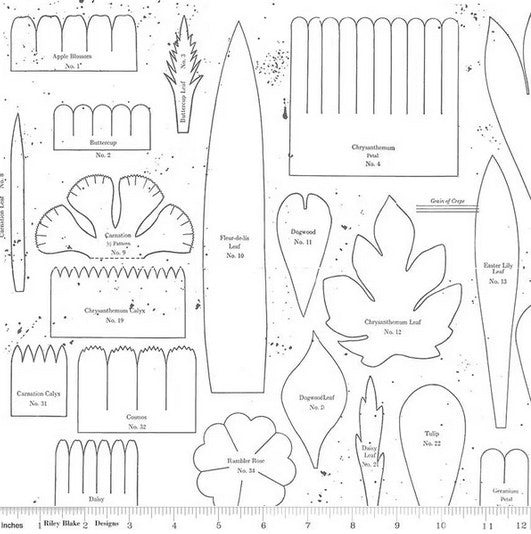 Sewing Seeds III - Posie Patterns White