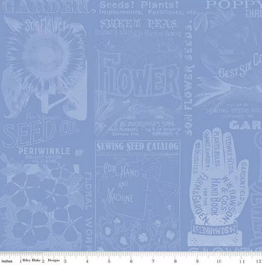 Sewing Seeds III - Garden Blender Blue