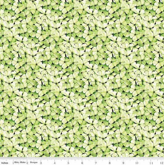 Sewing Seeds III - Phlox Petals Green