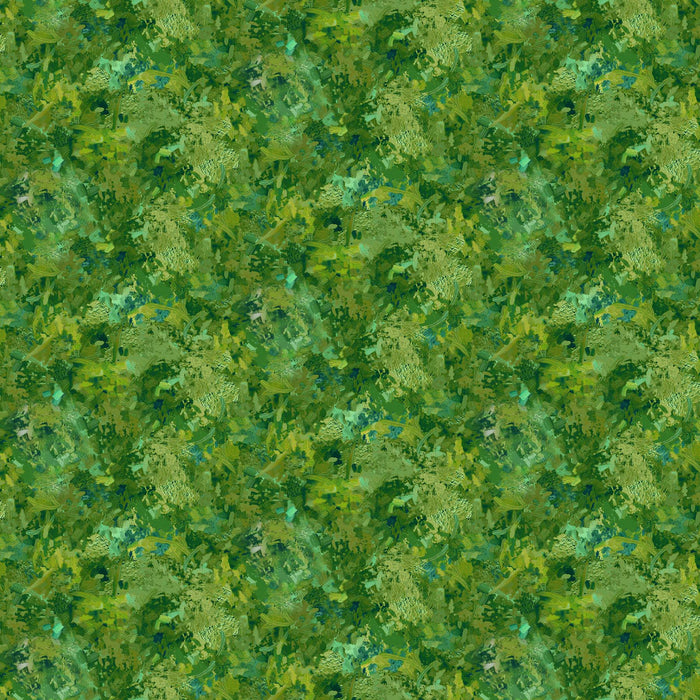 Silent Lake - Paint Texture Green