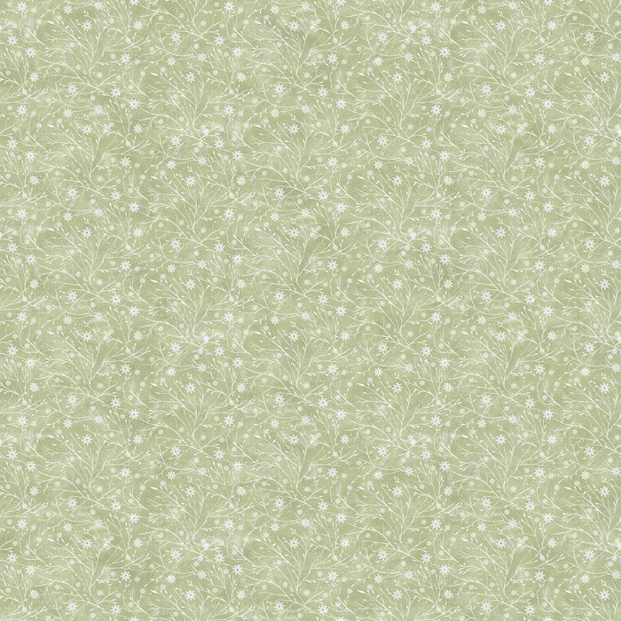 The Christmas Mouse Flannel - Twig Blender Green