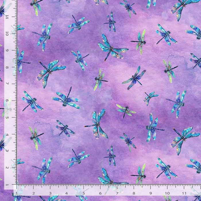 Dragonfly Mist - Flying Dragonflies Lavender