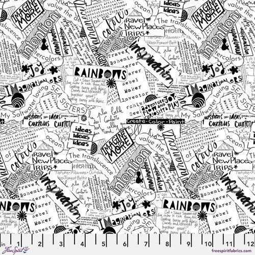 Writing on the Wall - Word Collage