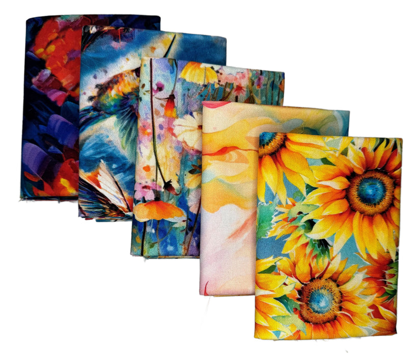 Hummingbird Bouquet FQ Bundle