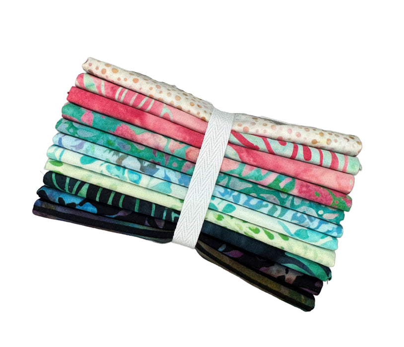 Tropical Treasures Batiks FQ Bundle