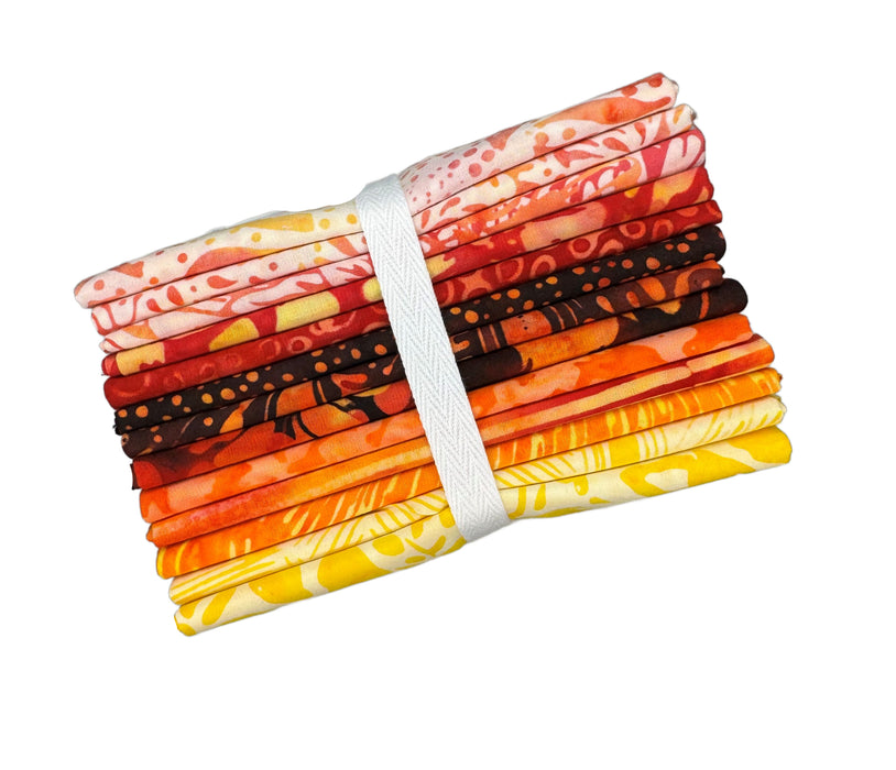Sunset Hour Batiks FQ Bundle