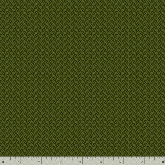 New Dawn - Packed Leaves Green