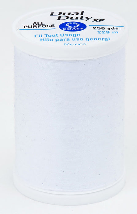 Dual Duty XP Polyester Thread - Arctic White