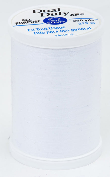 Dual Duty XP Polyester Thread - White