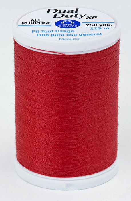 Dual Duty XP Polyester Thread - Atom Red
