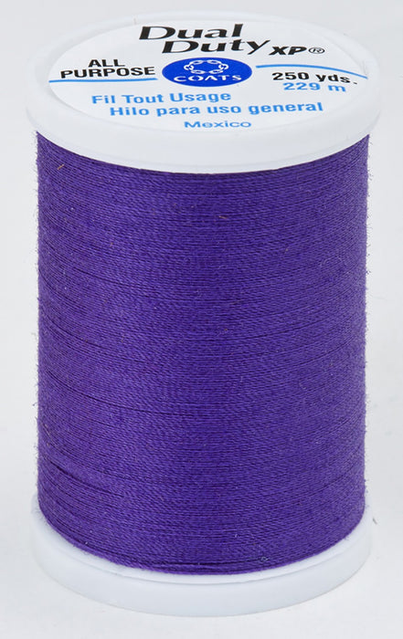 Dual Duty XP Polyester Thread - Deep Violet