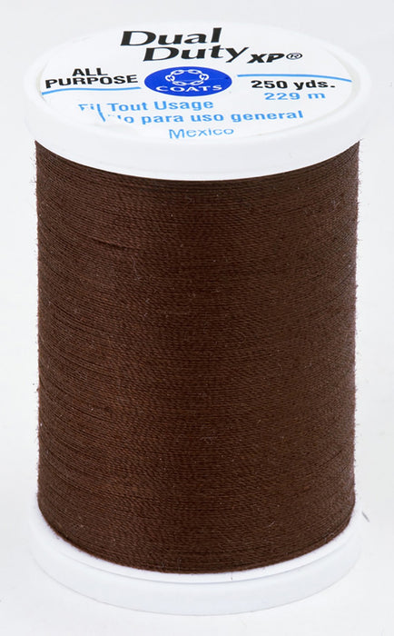 Dual Duty XP Polyester Thread - Dark Brown
