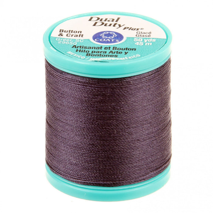 Dual Duty Plus Button and Carpet Thread - Navy