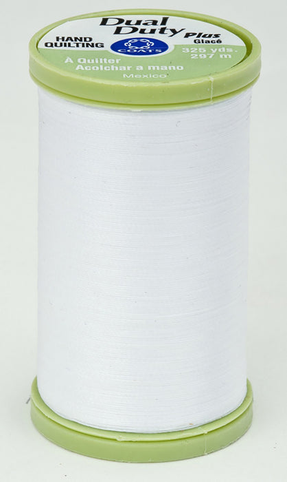 Dual Duty Plus Hand Quilting Thread - White
