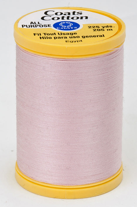 Coats Cotton Sewing Thread - Light Pink